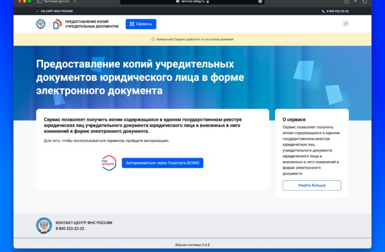 УФНС России по Самарской области: для получения учредительных документов на сайте ФНС России заработал новый электронный сервис 